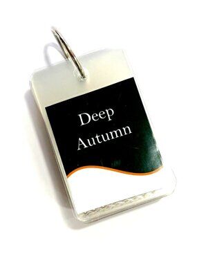 Deep Autumn 25 Card Seasonal Color Palette - Style Solutions for You
